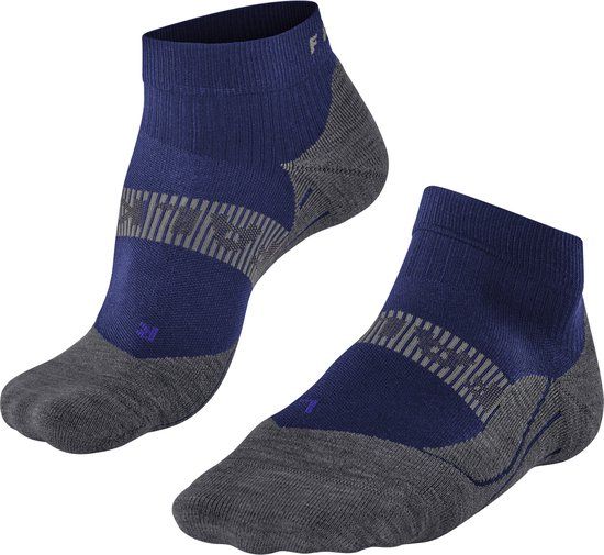 FALKE RU4 Endurance Cool Short Hardloopsokken - Heren - Blauw - Maat 46-48