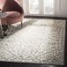 Safavieh Persisch geïnspireerd tapijt, NBL691 vintage 120 x 180 cm lichtblauw/ivoor