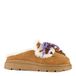 DWRS Nova leren clogs - cognac
