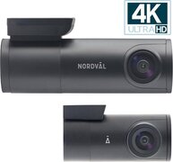 Nordväl DC102-4K 2CH Dashcam 4K + GPS + WiFi + Parkeermodus + 64GB