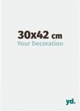 yd. Fotolijst 30x42 cm Wit Hoogglans Kunststof Evry