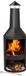 BBQ Collection Buitenhaard met Schoorsteen - Terrashaard voor Brandhout - Zwart