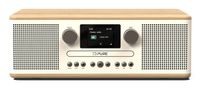 Pure Classic C-D6 stereo digitale DAB+ en FM radio met CD en Bluetooth, Wit Eiken
