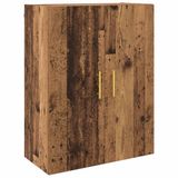 vidaXL Wandkast Oudhout 69,5 x 34 x 90 cm