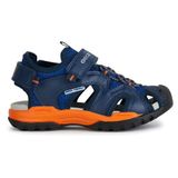 GEOX BOREALIS JONGENS Sandalen - KONINGSBLAUW/ORANJE - Maat 26