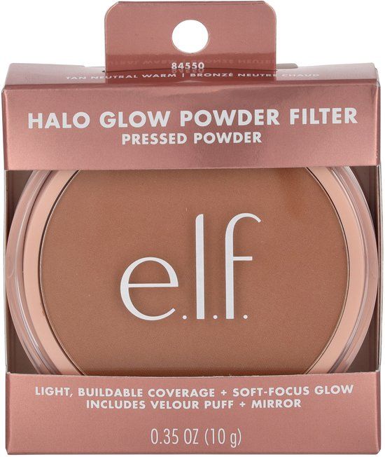 Elf Cosmetics Halo Glow Powder Filter Foundation Tan Neutral Warm
