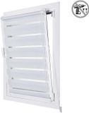 Storesdeco EasyFix Duo rolgordijnen, rolgordijn zonder boren, Wit, 45x180 cm