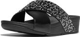FitFlop Vrouwenslippers Lulu Crystal-Mix Metallic Cross