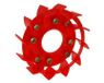 Naraku Roue de ventilateur Racing Rouge pour scooter avec moteur Kymco ou GY6 139QMB