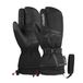 Reusch Unisex 3-vinger handschoenen Down Spirit Gore-Tex Lobster met praktische verwarmingskussen-zakken 7702 zwart/zilver, 7.5