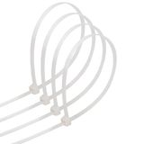 Kabelbinders Nylon Kabelbinders, 7,2 x 500 mm, Wit