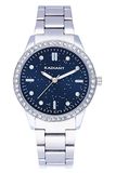 Radiant Collection Universe - analoog horloge kwarts dameshorloge 3 ATM, zilverkleurig, Armband