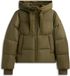 Tommy Hilfiger Dames Puffer Jas Polyester Groen Maat S