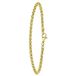 Lucardi Dames Mila armband - Staal - Goudkleurig - 20 cm