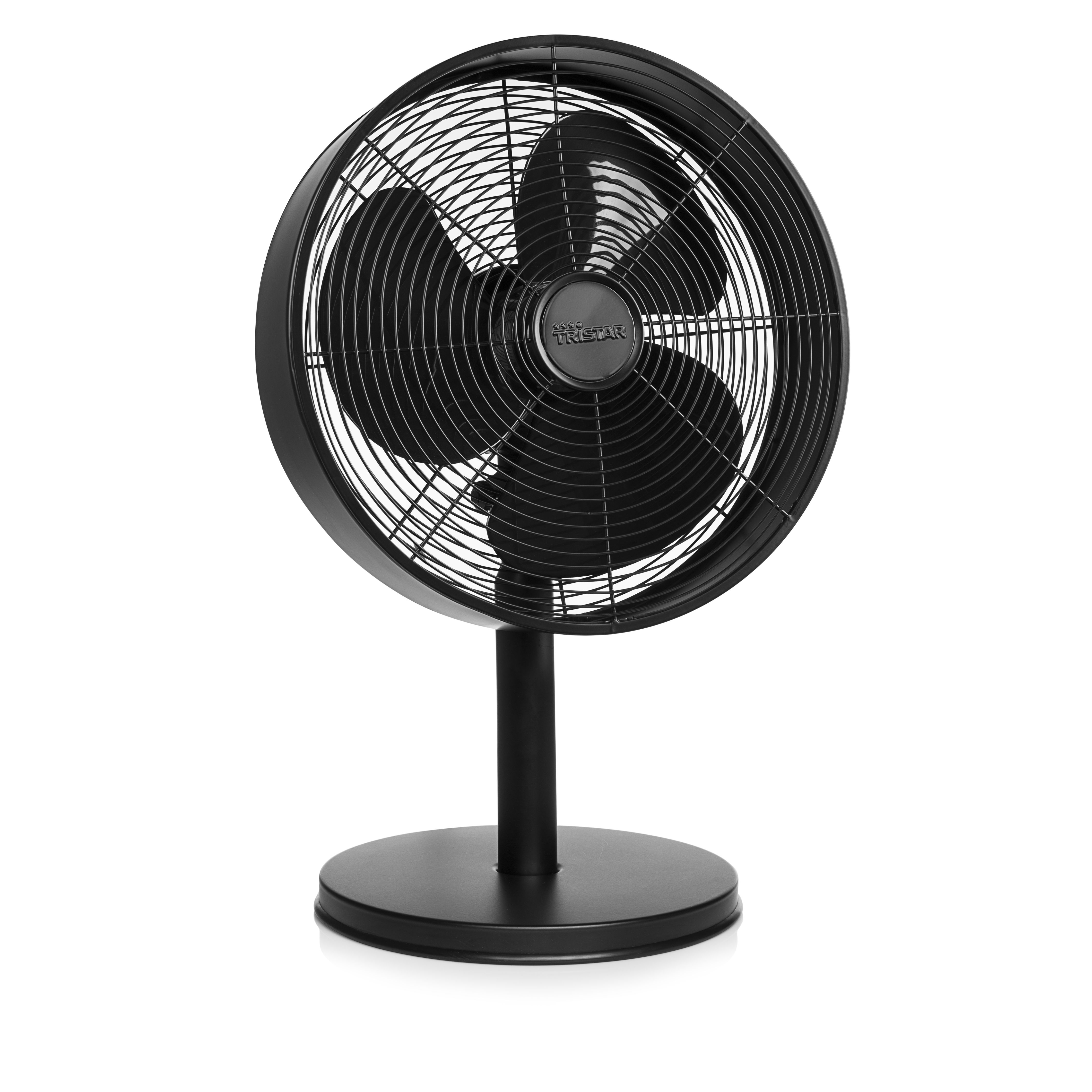 Tristar VE-5928 Metal Table Fan - Black Metal - 30cm