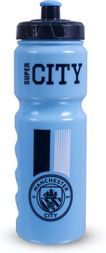 Manchester City Bidon - 750ml - Blauw - Plastic