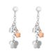 Orphelia ZO-7386 - Oorhangers Vlinder - Zilver 925 - 3 cm
