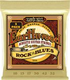 Ernie Ball Earthwood 80/20 Bronze Gitaarsnaren - Akoestische Gitaar - 10-52 - 3-Pack