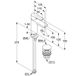Kludi Zenta SL Robinet de lavabo avec garniture de vidage Push-Open, chrome