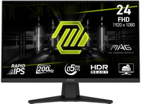 MSI MAG 244F 23.6" Full HD 200Hz Gaming Monitor - Rapid IPS