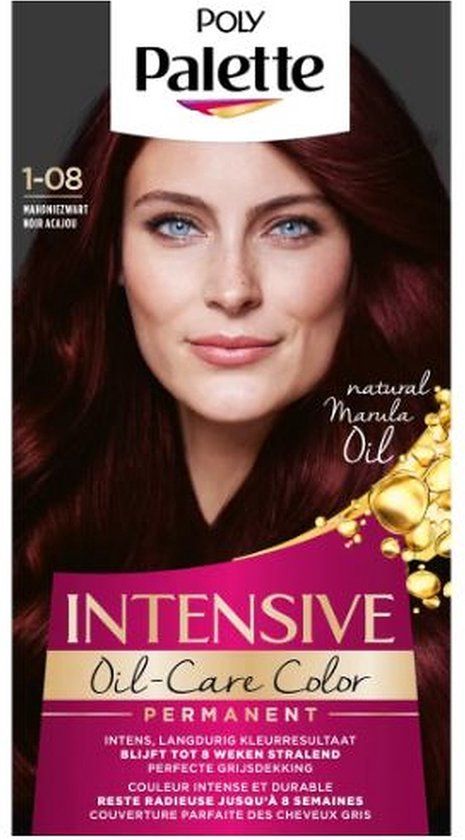 Schwarzkopf Poly Palette Haarverf 1-08 Mahoniezwart