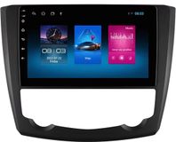 Happiq Autoradio avec Bluetooth et CarPlay pour Renault Kadjar (2015-2019) - Convient pour Apple et Android - Stéréo - Navigation - Système de navigation voiture - 1 Go 16 Go