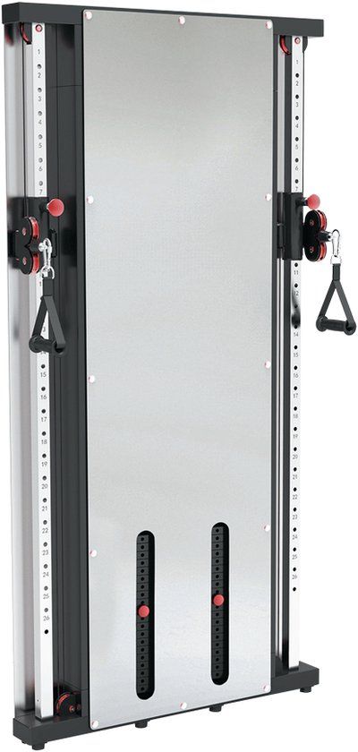 Toorx Fitness PRX-3500 Dual Pulley - Zwart/Zilver/Rood