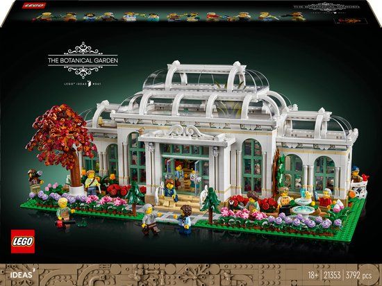 LEGO 21353 The Botanical Garden - Lego Ideas 21353 De Botanische Tuinen