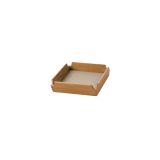 LIND DNA Plateau Airy Nupo Argile couronne-teck, mini