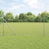 vidaXL Euro Fence 1.2 x 10 m PVC-coated iron