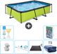 EXIT Toys EXIT Rechthoekig Lime Frame Zwembad - 300 x 200 x 65 cm
