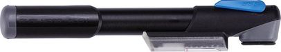 BBB Cycling WindGun S Mini Fietspomp met Drukmeter - 7 Bar - Aluminium - Grijs