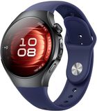 By Qubix Qubix Classic sportbandje 'True Fit' Donkerblauw voor Huawei Watch 5 46mm