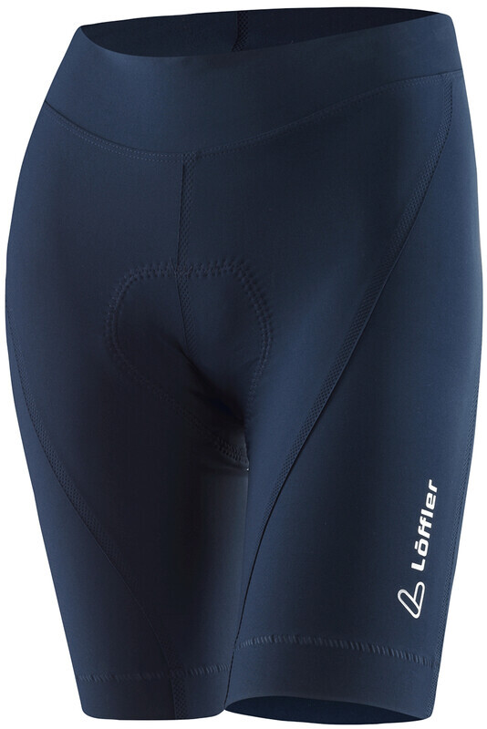 Löffler Hotbond Korte Fiets Leggings Dames, blauw