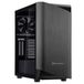 Silverstone SETA A1 Computerbehuizing Zwart, Titanium Aluminium, Staal, Gehard glas