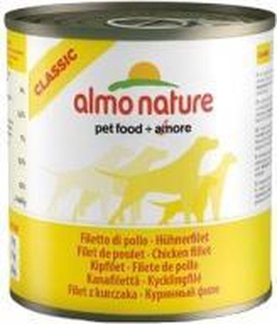 Almo Nature Classic Kipfilet Adult Dog Food 12x290g