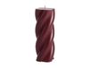 HAY Bougie bloc Soft Serve Candle Bordeaux Ø7,8x19,5 cm