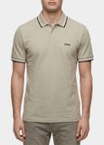 BOSS Green Polo Korte Mouw Beige Paul 10255848 01 50506193/275