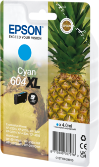 Epson 604XL single pack / cyaan