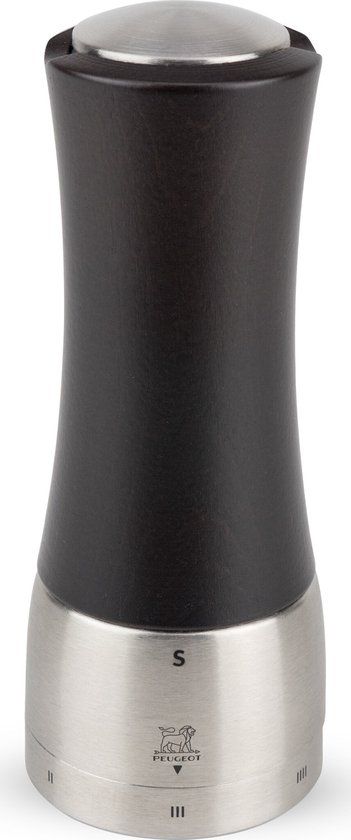 Peugeot Madras Zoutmolen - 16 cm - Chocolade - u'select - Hout