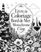 Livre de Coloriage Bord de Mer Monochrome Cosy