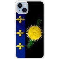 Apple iPhone 14 Drapeau guadeloupe Verstevigd hoesje met sublimatie bedrukking