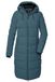 killtec Kow 56 Wmn Qltd Ct dames Gewatteerde jas/functionele jas in donslook met capuchon