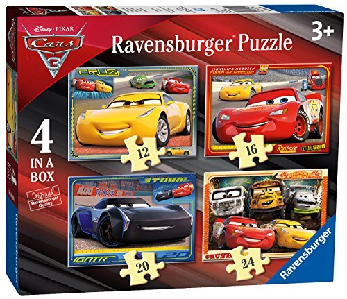 Ravensburger 68944 Disney Cars 3 Disney Cars 3 Kinderpuzzel, Multicolor