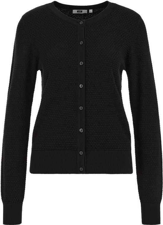 WE Fashion Dames gebreid vest met structuur