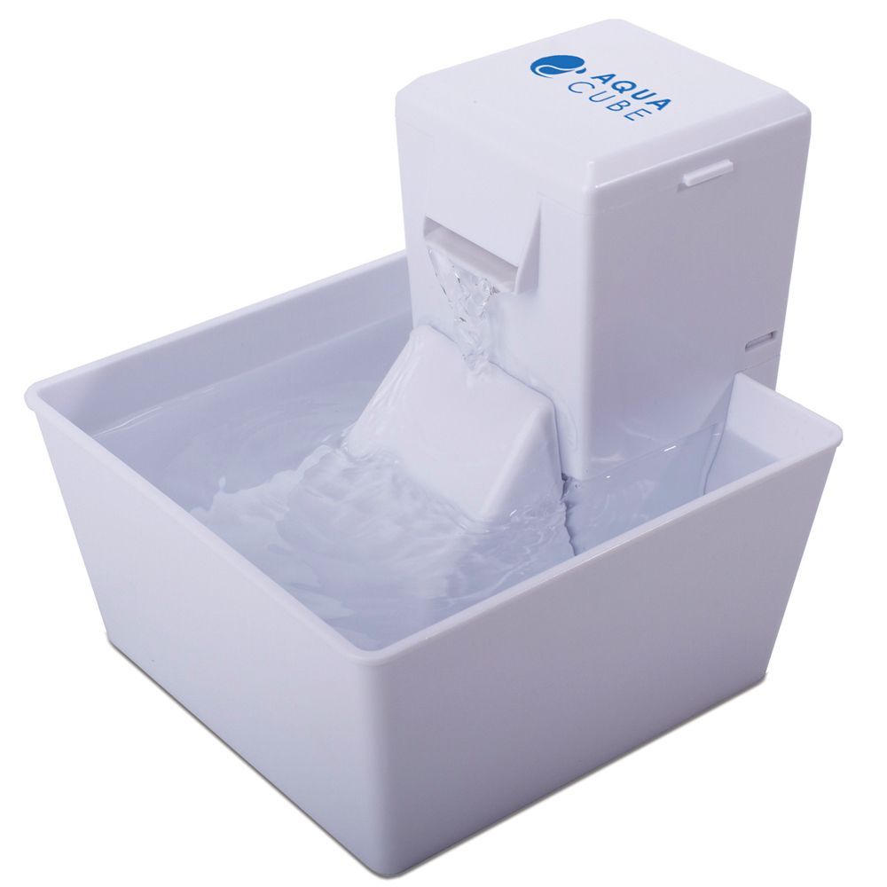 PETSAFE Aqua Fountain by Aqua Cube Fontein - Complete set: fontein & 4 vervangings actief koolfilter
