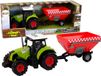 Lean toys Tractor Farm remorque à grain amovible Son Vert