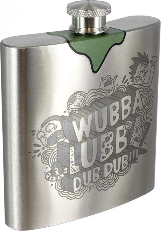 Paladone rick and morty - rick's hip flask