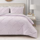 Juicy Couture Kiss Plooi Pluche Micromink Lavendel Paars Full/Queen Dekbed Set