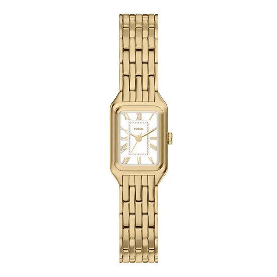 FOSSIL ES5467 Vrouwen Horloge 18 mm - Goudkleurig